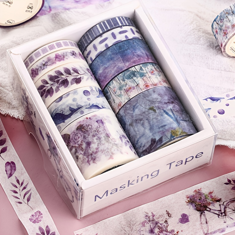 

10 Rolls Of Spring-inspired Washi Tape - Perfect For Diy Crafts, Gift Wrapping, Scrapbooking, And More!