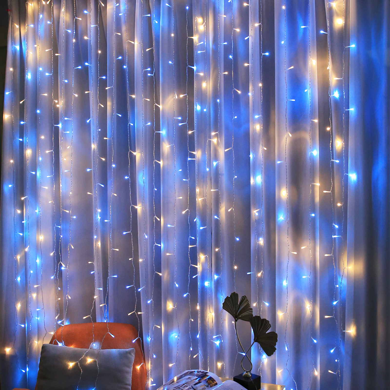 curtain lights party city