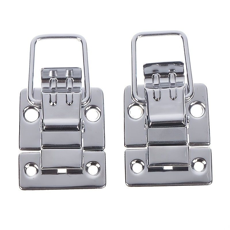 6PCS Toggle Latches Spring Loaded Clamp Clip Case Box Latch Catch Toggle  Tension Lock Lever Clasp Closures Crate Lock Snap Lock