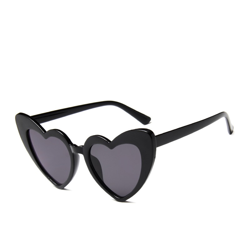 Heart Shaped Sunglasses Women vintage Cat Eye Mod Style - Temu