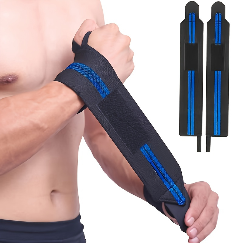 1 paire de bandes de soutien de poignet professionnelles Crossfit  Musculation Football américain