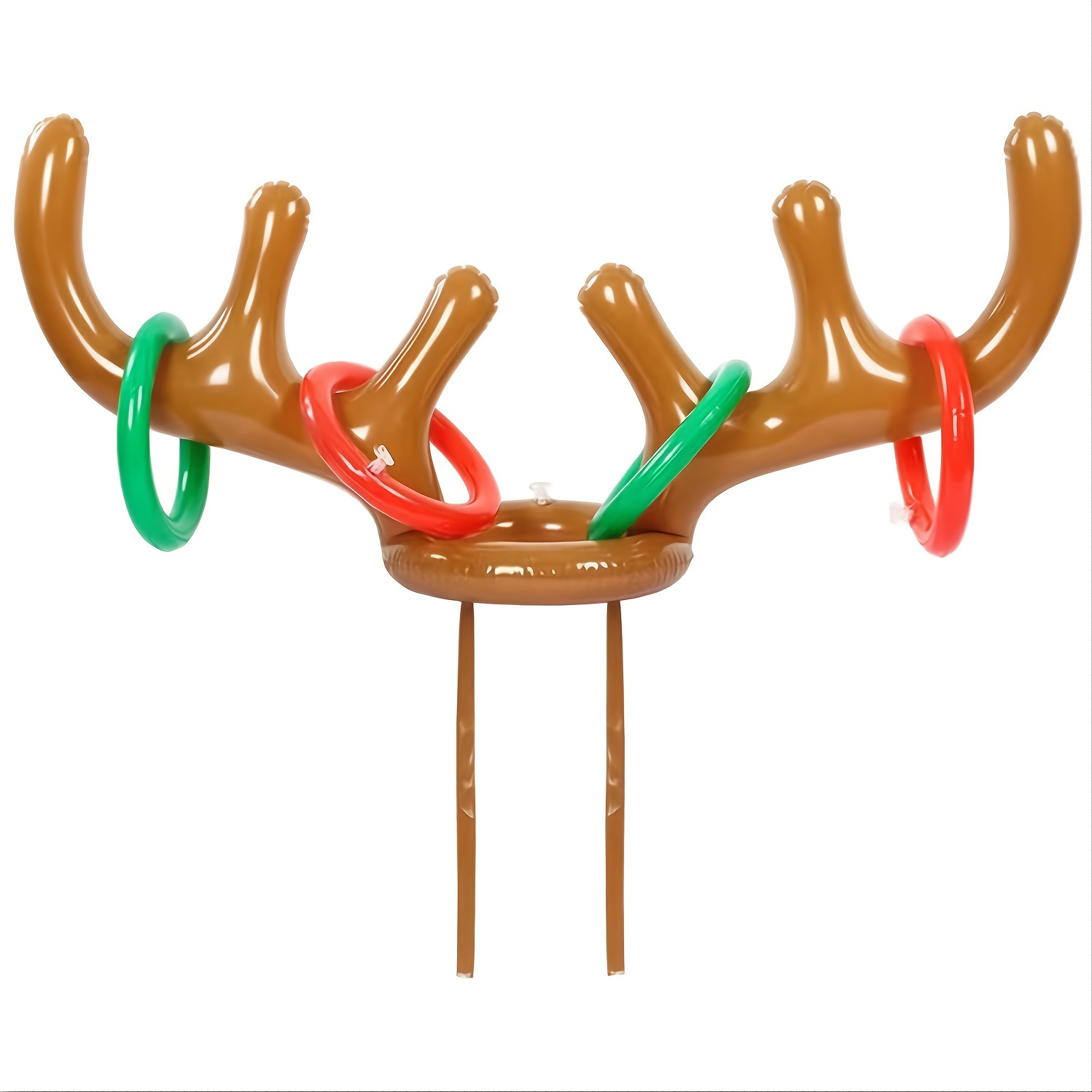 Christmas Inflatable Reindeer Antler Ring Toss Game For Christmas Party - Sports & Outdoors - Temu