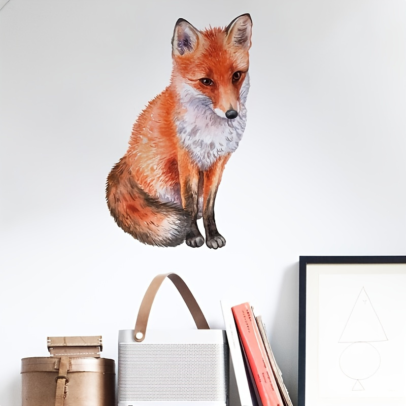 Wall sticker Splatter Fox