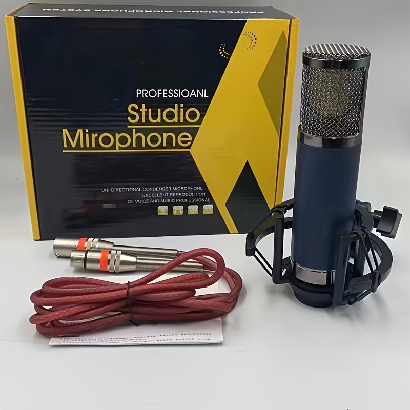 Tf22 48v Large Diaphragm 34 Microphone Condenser Microphone Live Sound