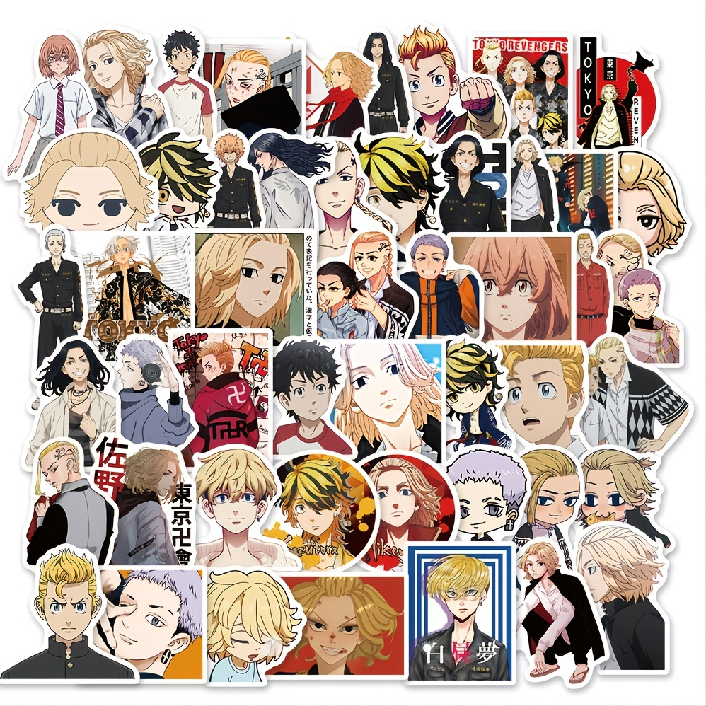 10PCS/Set Japan Anime Tokyo Revengers Photocards Thicken Animation