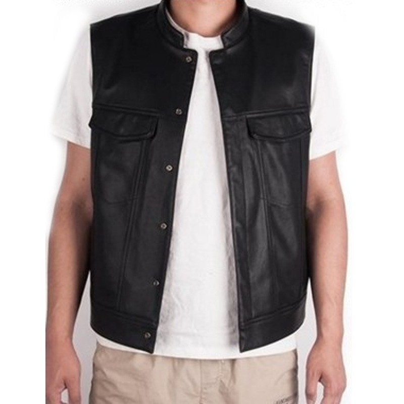 Dallas Cowboys Men Motorcycle PU Vest Sleeveless Leather Jacket Streetwear  Gifts