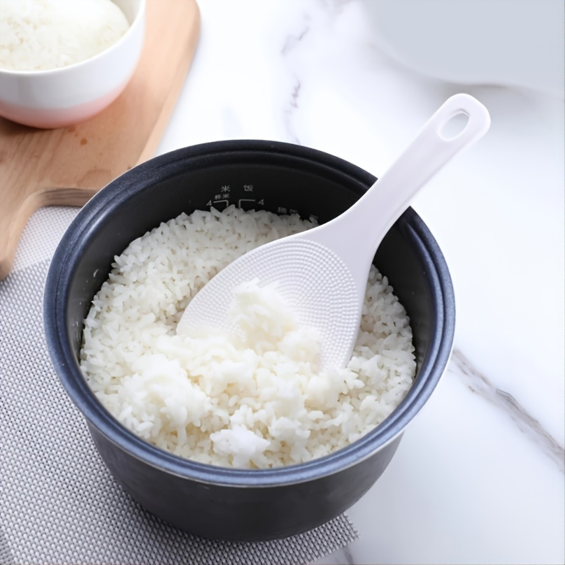 Creative Heart Shaped Vertical Rice Spoon Pp Plastic Rice Shovel Electric  Rice Pot Rice Spoon - Temu