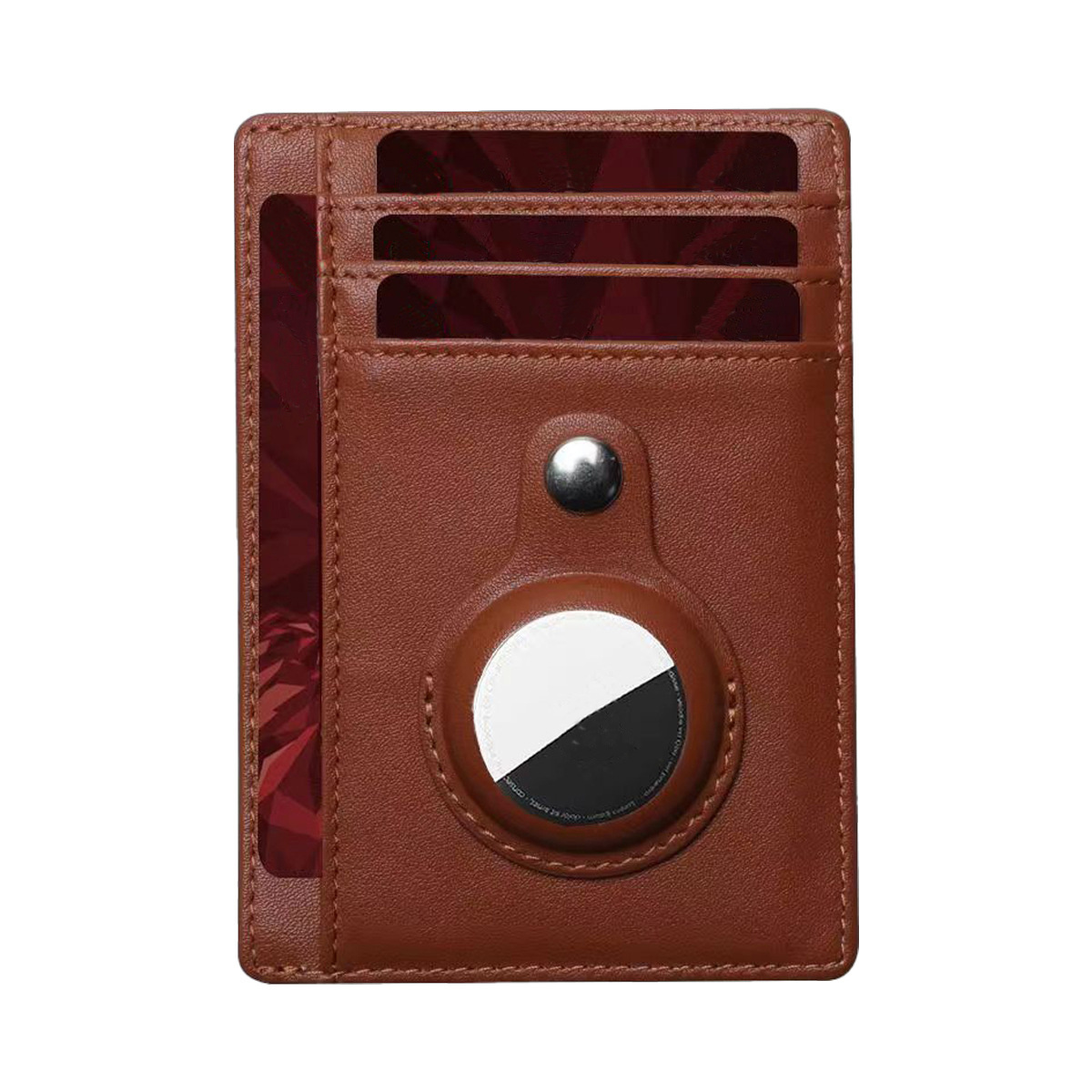 Airtag Mini Portable Wallet Slim Simple Credit Card Holder | Free ...