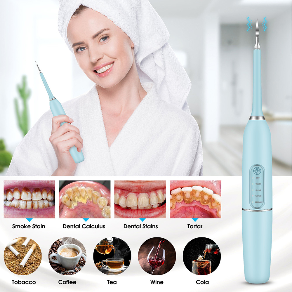 Smart Touch Tooth Cleaner Remove Tooth Stains Tartar Temu