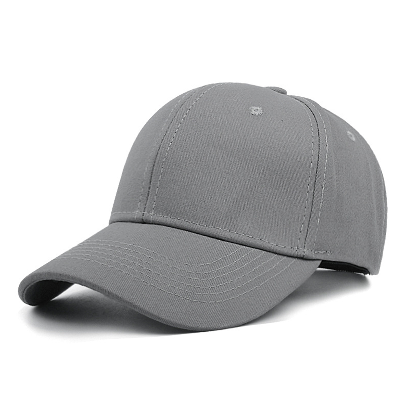 Vintage Cotton Baseball Cap with Alien Print