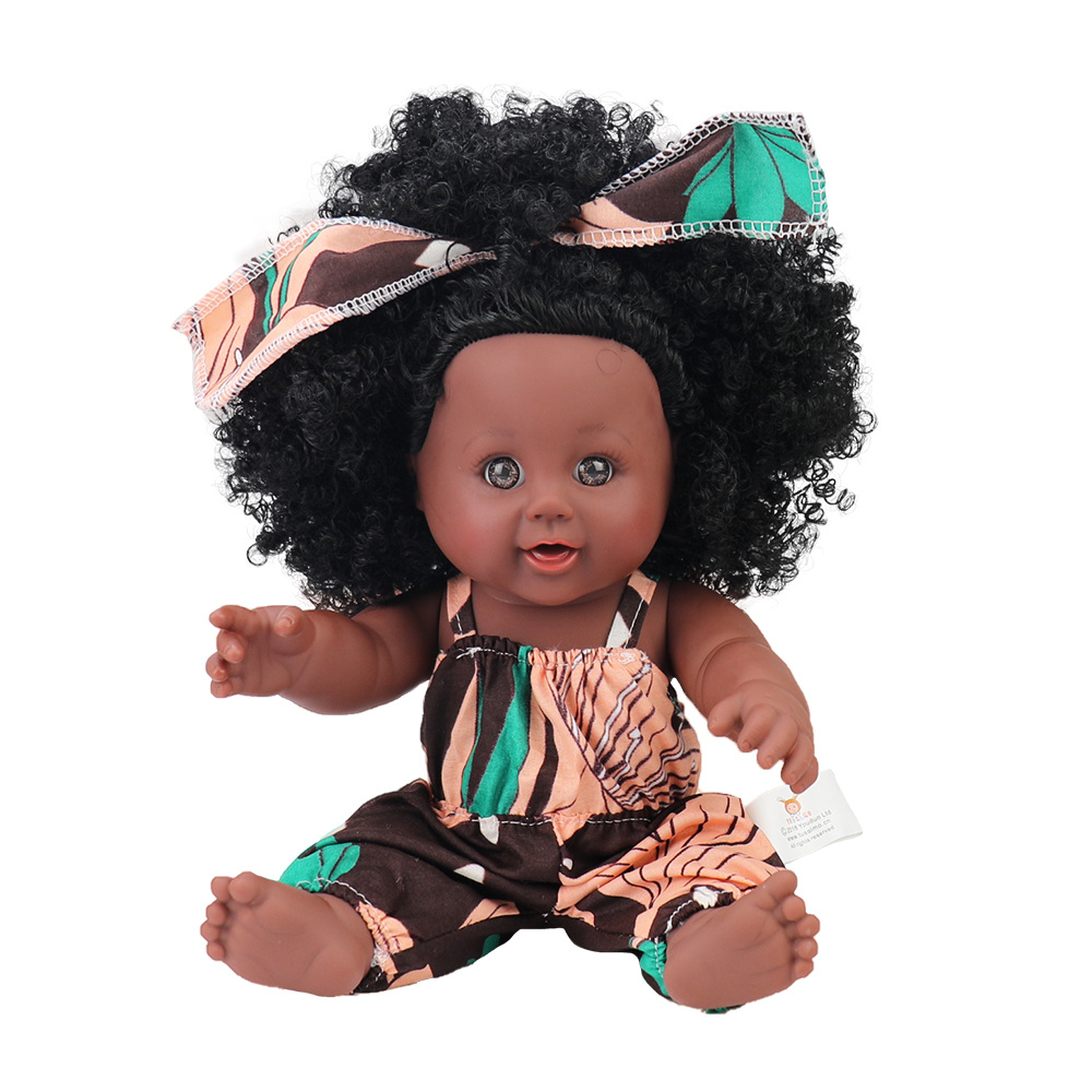 Generic Poupées noires, Poupées de bébé réalistes Poupées de bébé  africaines avec ensemble de vêtements 8 pouces bébé Poupées de jeu pour  filles