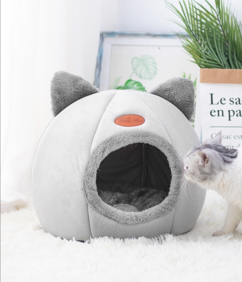 Cozy cave best sale cat bed