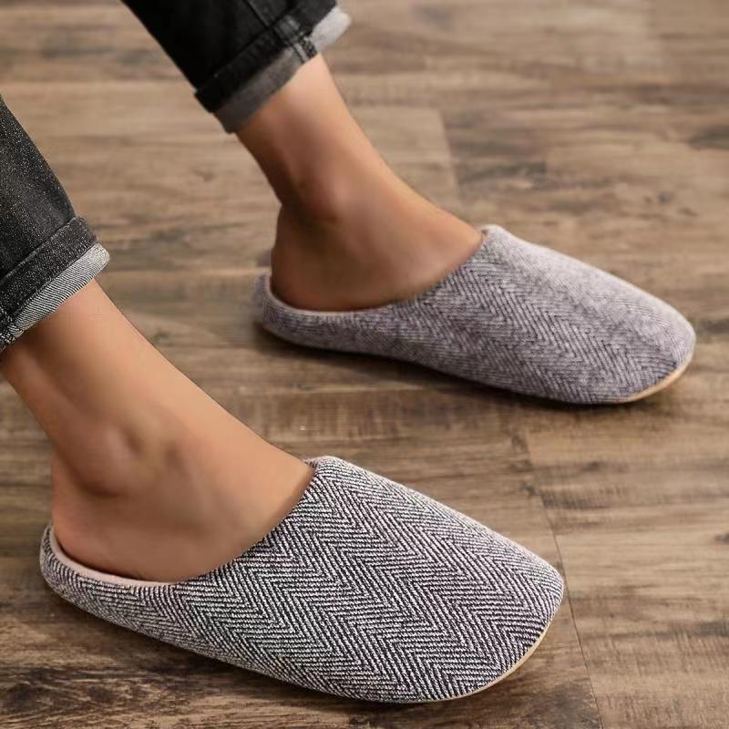Men's Soft Indoor Slides Slippers Plush Comfortable House Shoes - Temu  Germany
