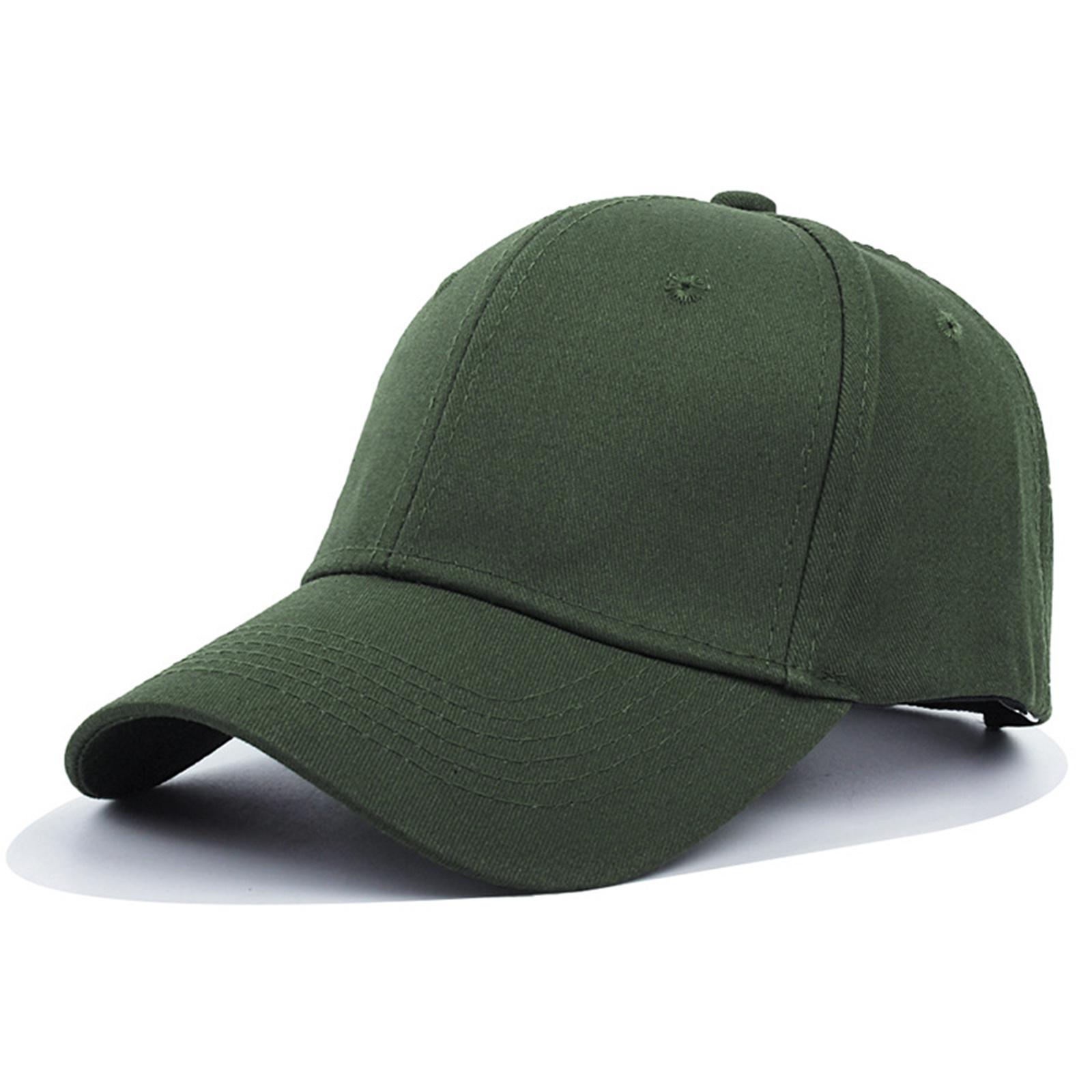 Vintage Cotton Baseball Cap with Alien Print