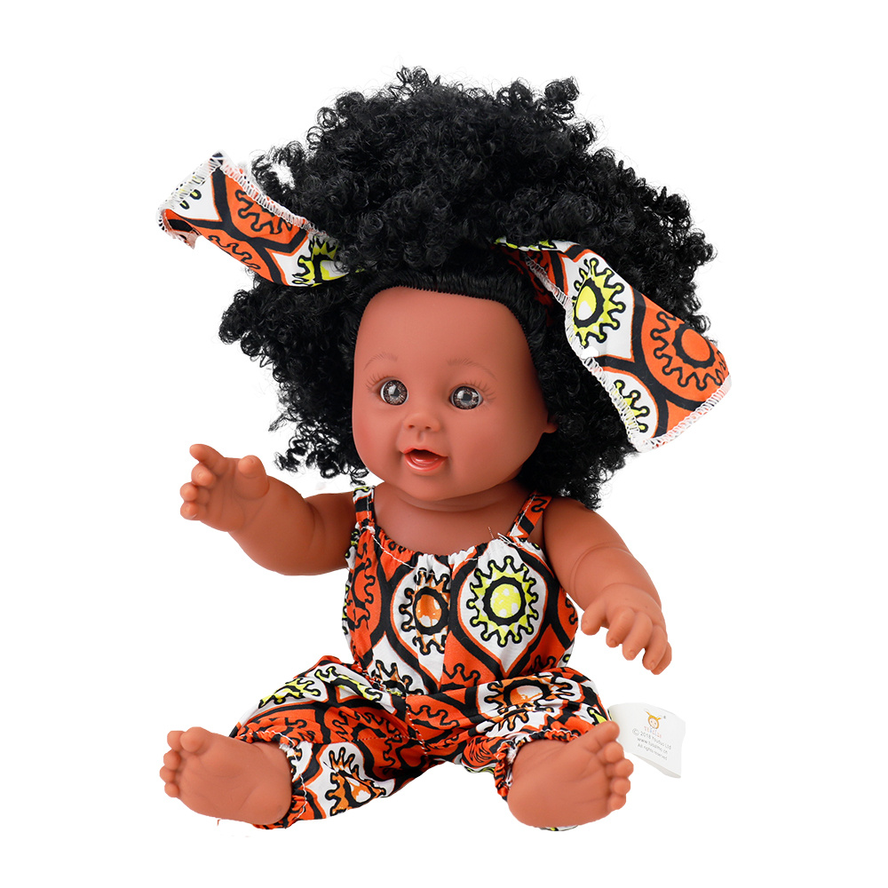 Bambola In Silicone Lavabile Afro-americano Realistica Da 12 Pollici Per  Bambina Nera, Spedizione Gratuita Per I Nuovi Utenti