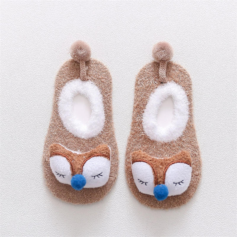 Girls Animal Non-slip Socks