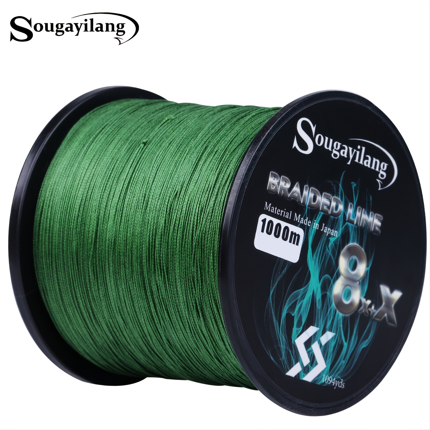 Sougayilang 9strands Braided Fishing Line - 1000m Strong And Durable Line  For Saltwater And Freshwater Fishing, Shop On Temu And Start Saving