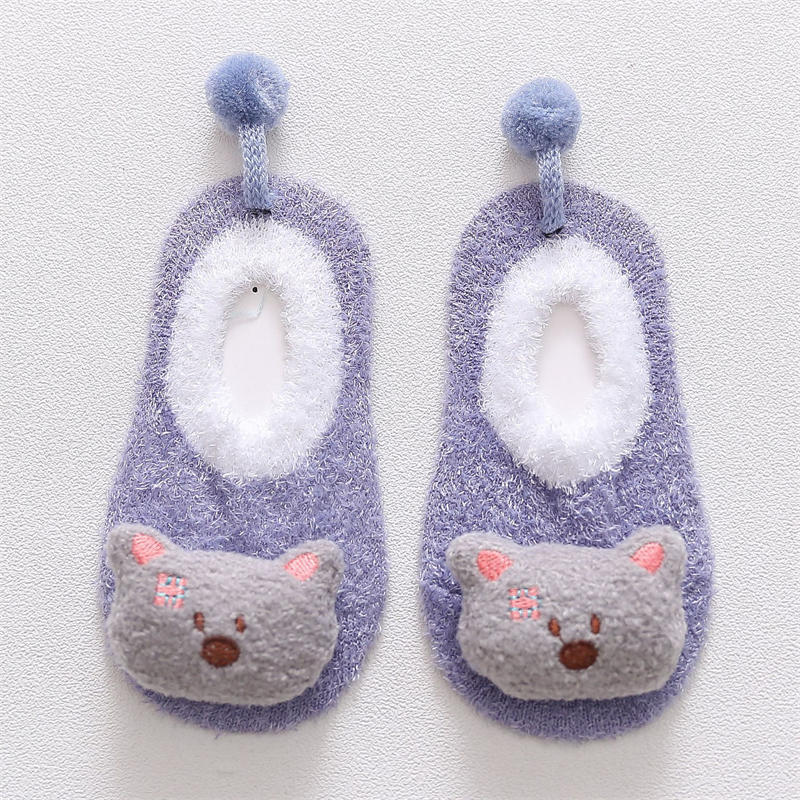 Girls Animal Non-slip Socks