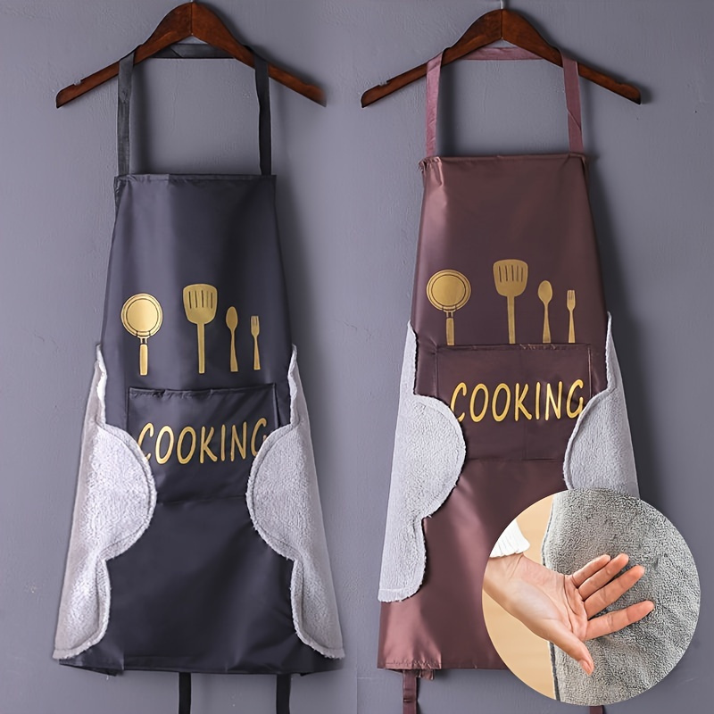 Joan & Vera Apron Bib For Kitchen Teacher Apron Household Items Useful  House Things For Home And Kitchen