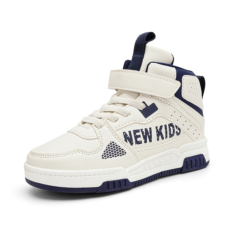 Boys Skate Shoes, Waterproof Lightweight Breathable Softsoled Sneakers