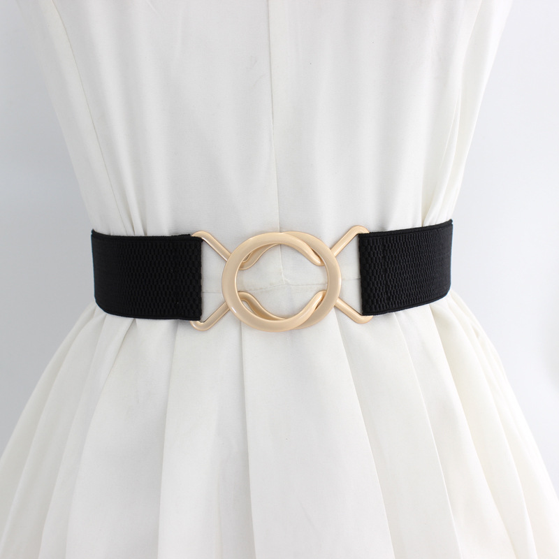 Embellished Wasit Belt Wrap Style Mid Length Dress - Mish India