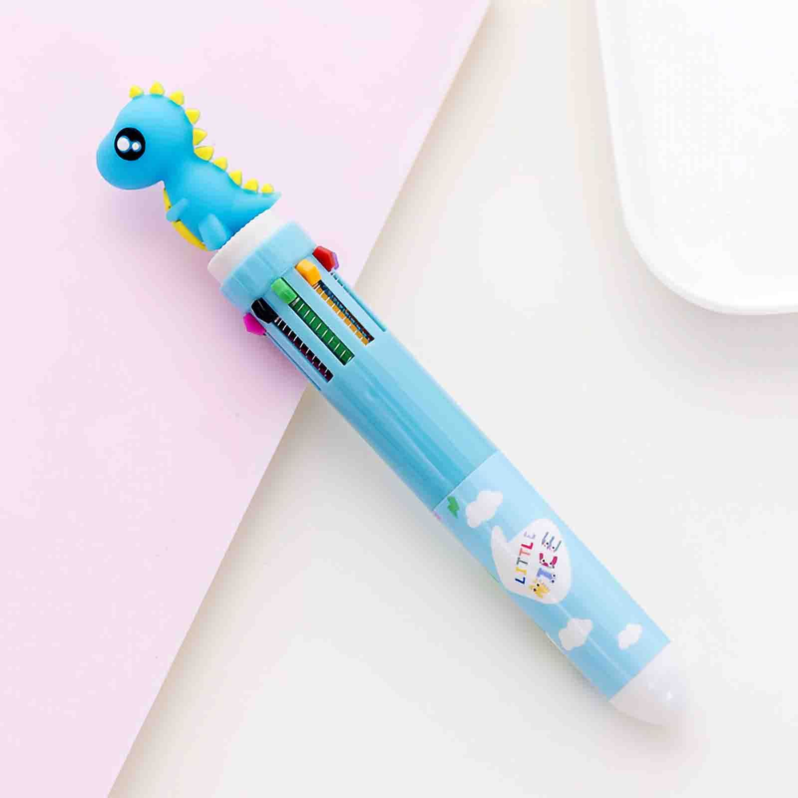 Dino Multi Color Pen Blue