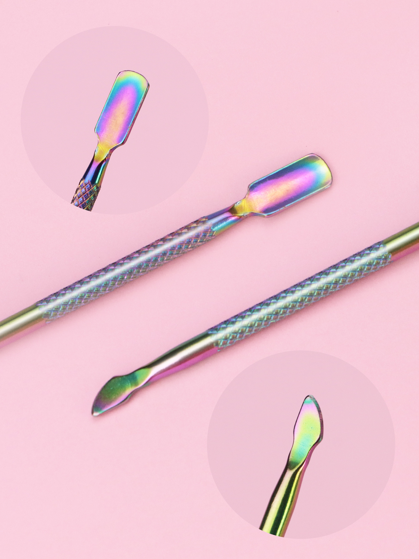 Professional Double ended Cuticle Pusher Trimmer Painless Temu United