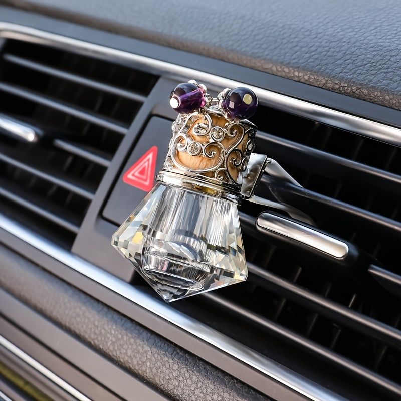 

Sparkling Purple Car Air Outlet Perfume Pendant - Aromatherapy For Your Car Interior!