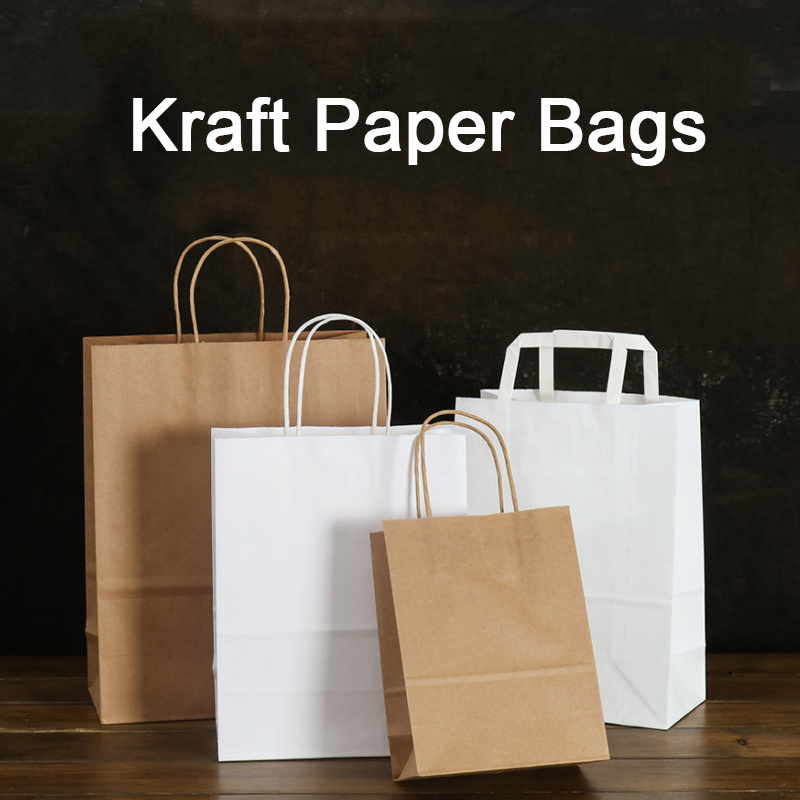 Natural Kraft Paper Merchandise Bags – Donahue Paper Emporium