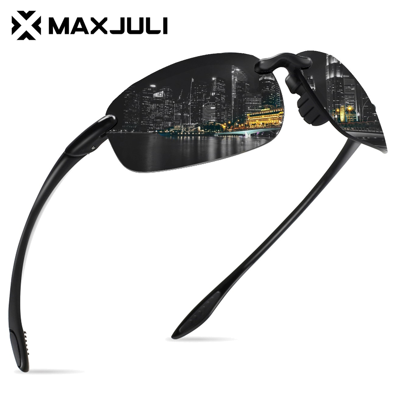 Zugatti Mirrored, Polarized, UV Protection Sport Sunglasses (Free
