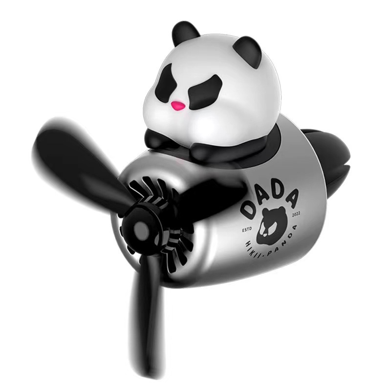 Little White Rabbit Panda Pilot Car Air Freshener, Car Air Vent Car  Aromatherapy Clip Creative Car Perfume Decoration