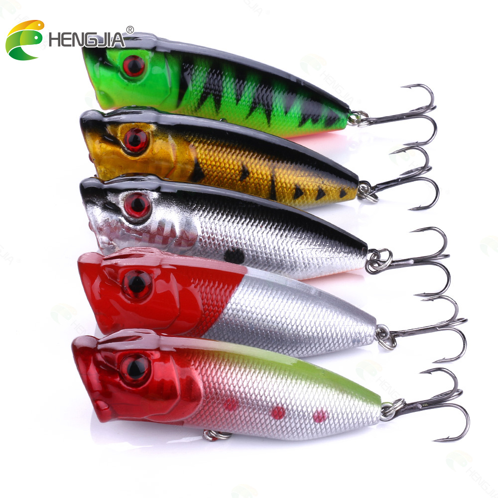 Topwater Fishing Lure Floating Popper Bait Crankbait - Temu Australia