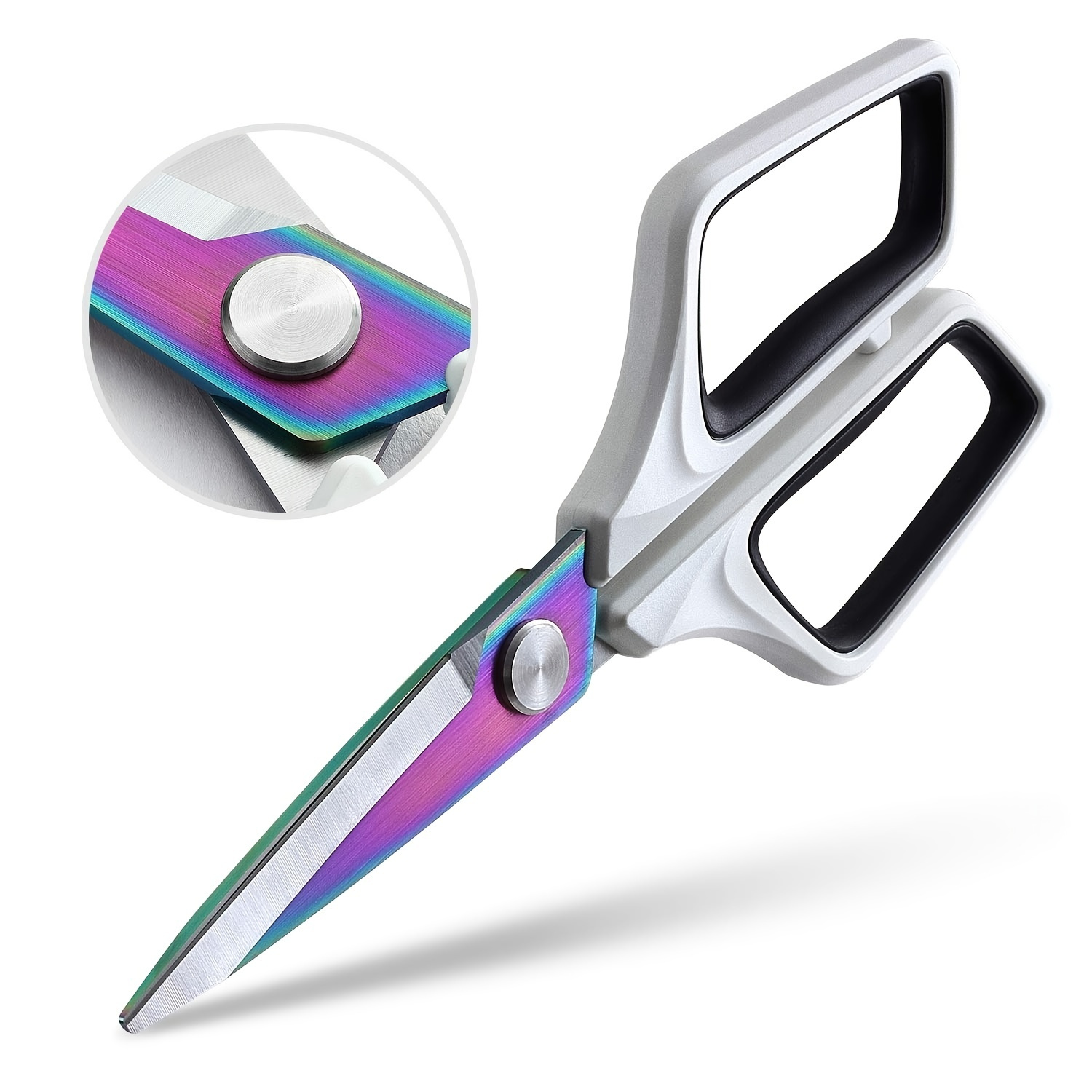 Premium 1pc Stainless Steel Tailor Scissors - Perfect for Crafting and Sewing Projects!