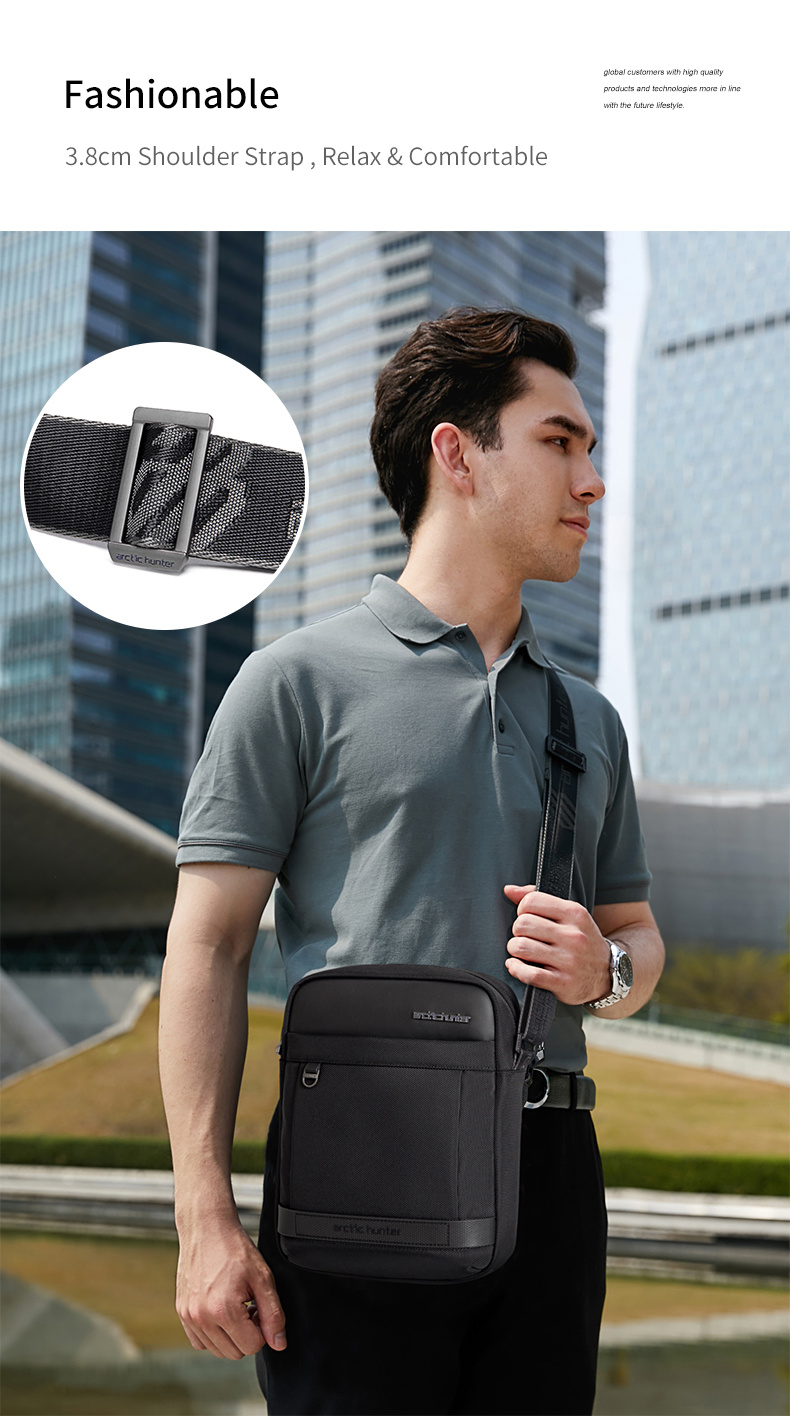 Shield Crossbody Bag in Hunter - Men