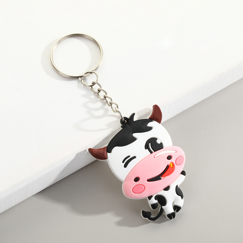 Panda LED Flashlight Keychain