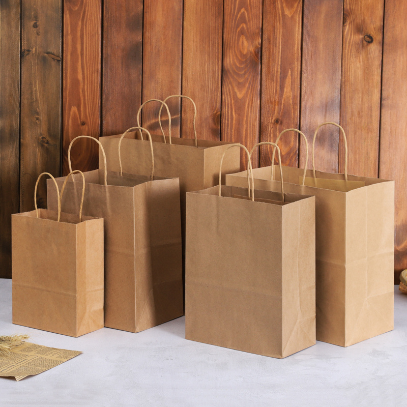 Natural Kraft Paper Merchandise Bags – Donahue Paper Emporium