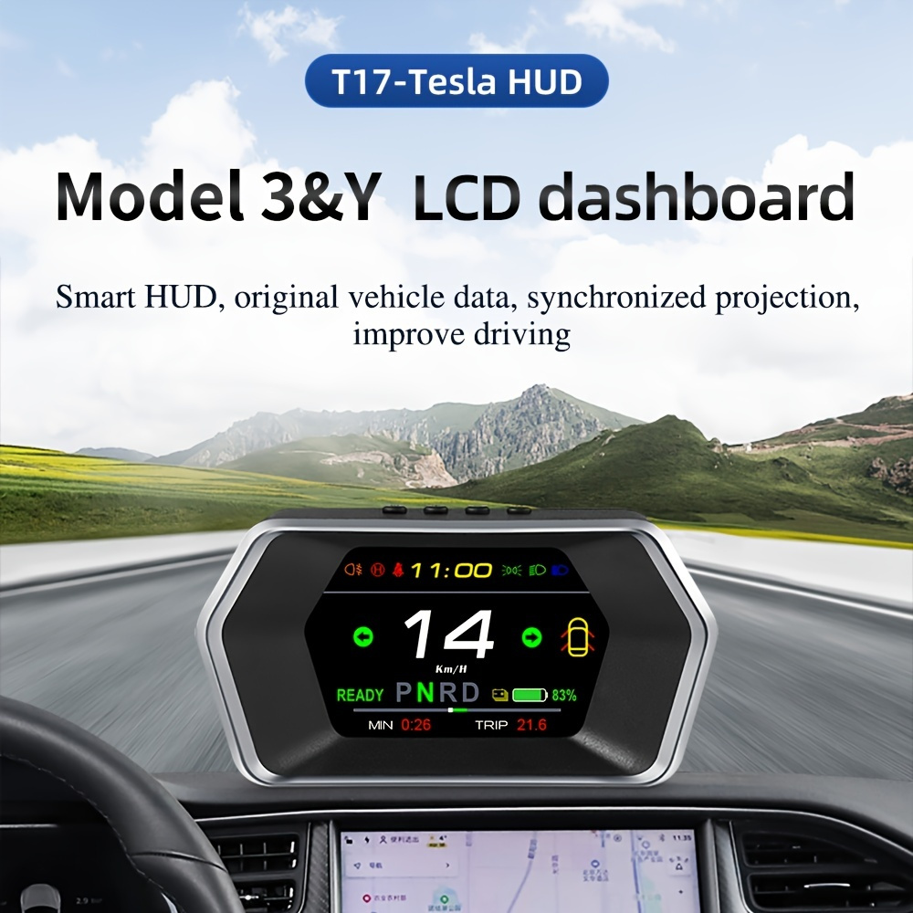 Affichage du compteur de vitesse pour Tesla Model 3 Y Numérique
