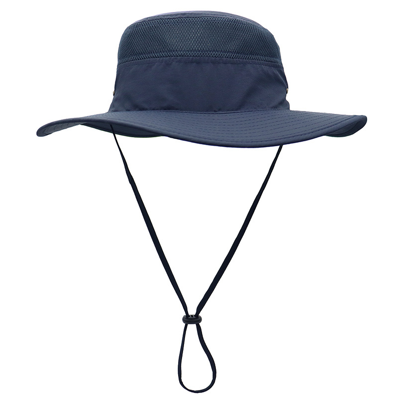 Outdoor Men's Fishing Hat Wide Brim Breathable Fishing Hats UV