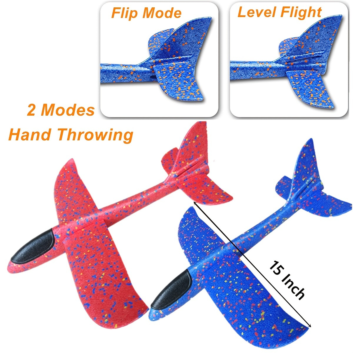 Avion en mousse pour enfants, modèle d'avion en polystyrène 2