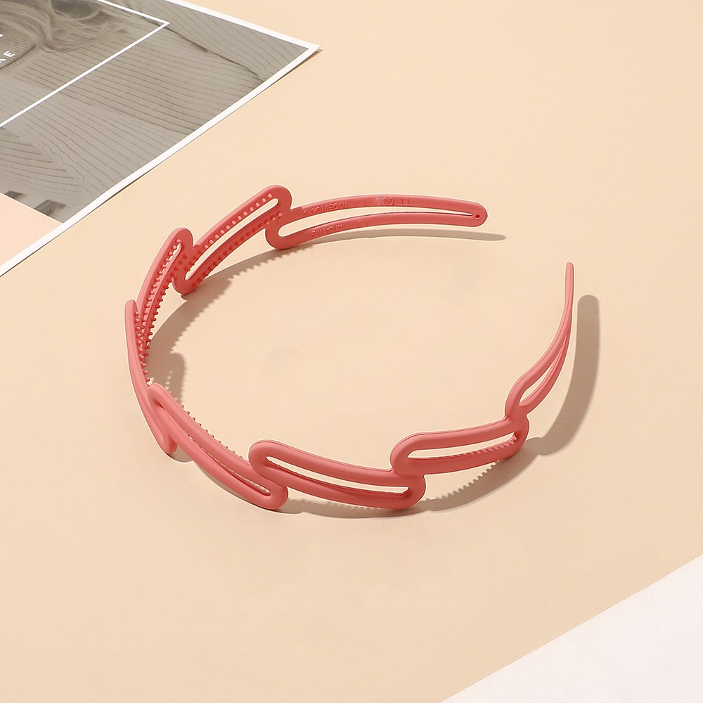 Frosted Oblique Square Headband Women's Hairband Hair Accessories