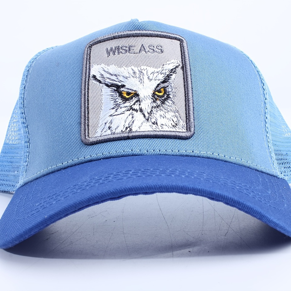 Breathable Unisex Owl Embroidery Baseball - Adjustable Trucker Hat For  Comfort And Style - Sports & Outdoors - Temu