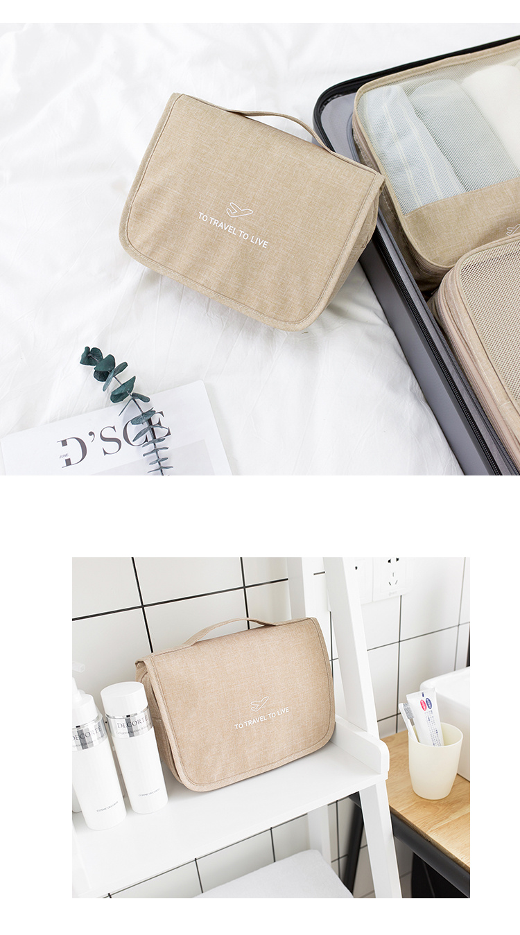 Travel Wash Bag Men Women Portable Dry Wet Separation Travel - Temu ...