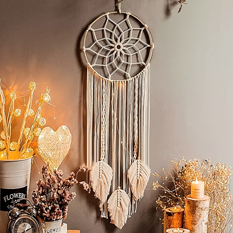 Handmade Straw Decorative Wall Hangings Home Living Room - Temu