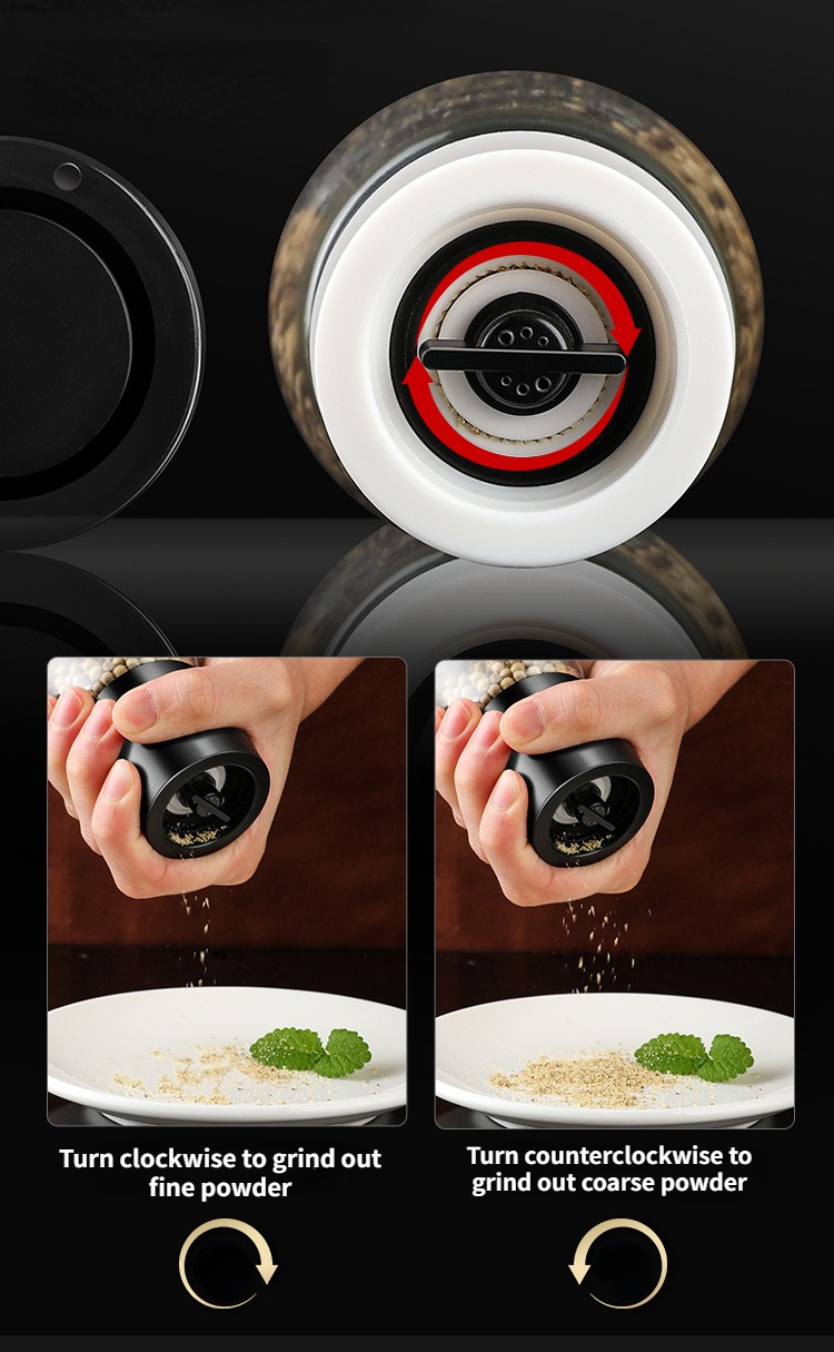 Pepper Grinder Manual Pepper Shaker Black Pepper Grinder Temu