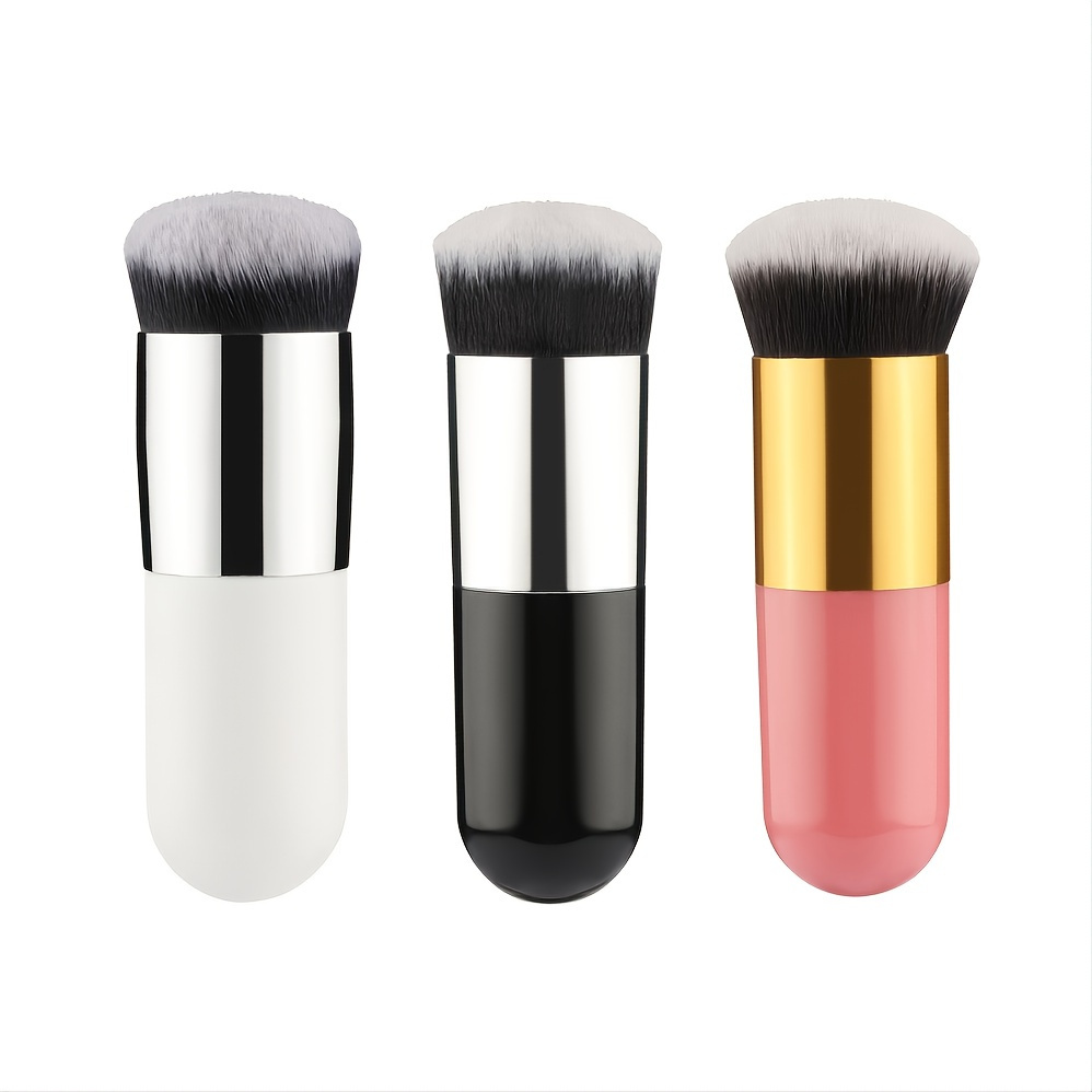 

Fashion Flat Brush Foundation Makeup Brush Professional Highlighting Brush Loose Powder Brush