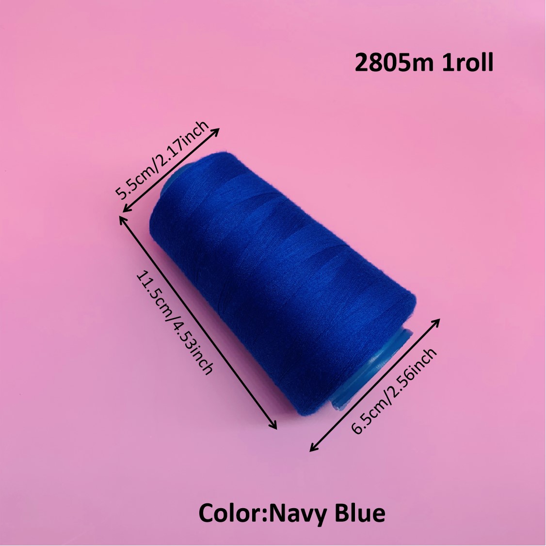 100 Polyester Sewing Cone Thread Machines Diy All With High Temu