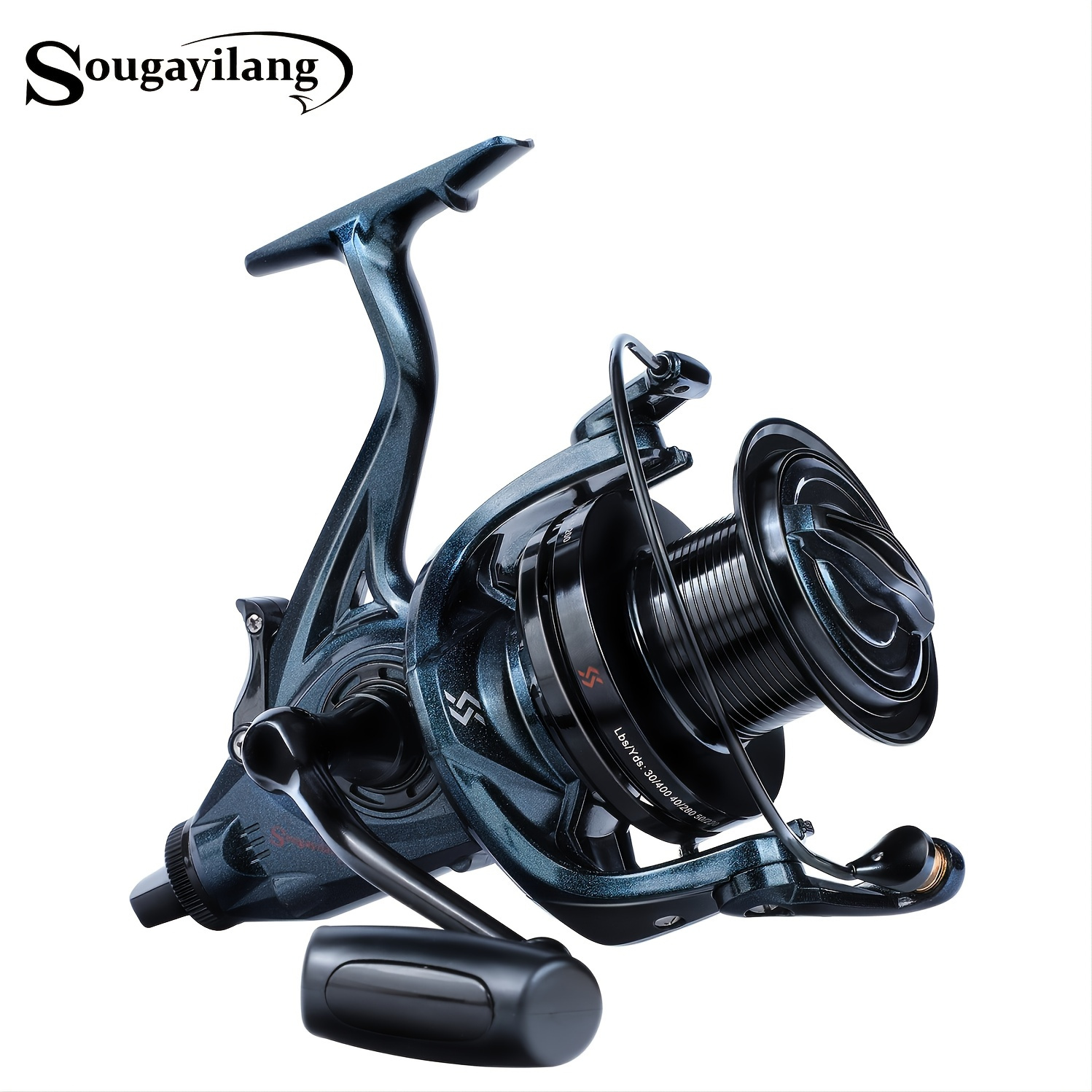

Sougayilang 9000-12000 Series Spinning Reel - Max Drag 25kg For Carp, Surf, Freshwater, Saltwater, And Sea Fishing