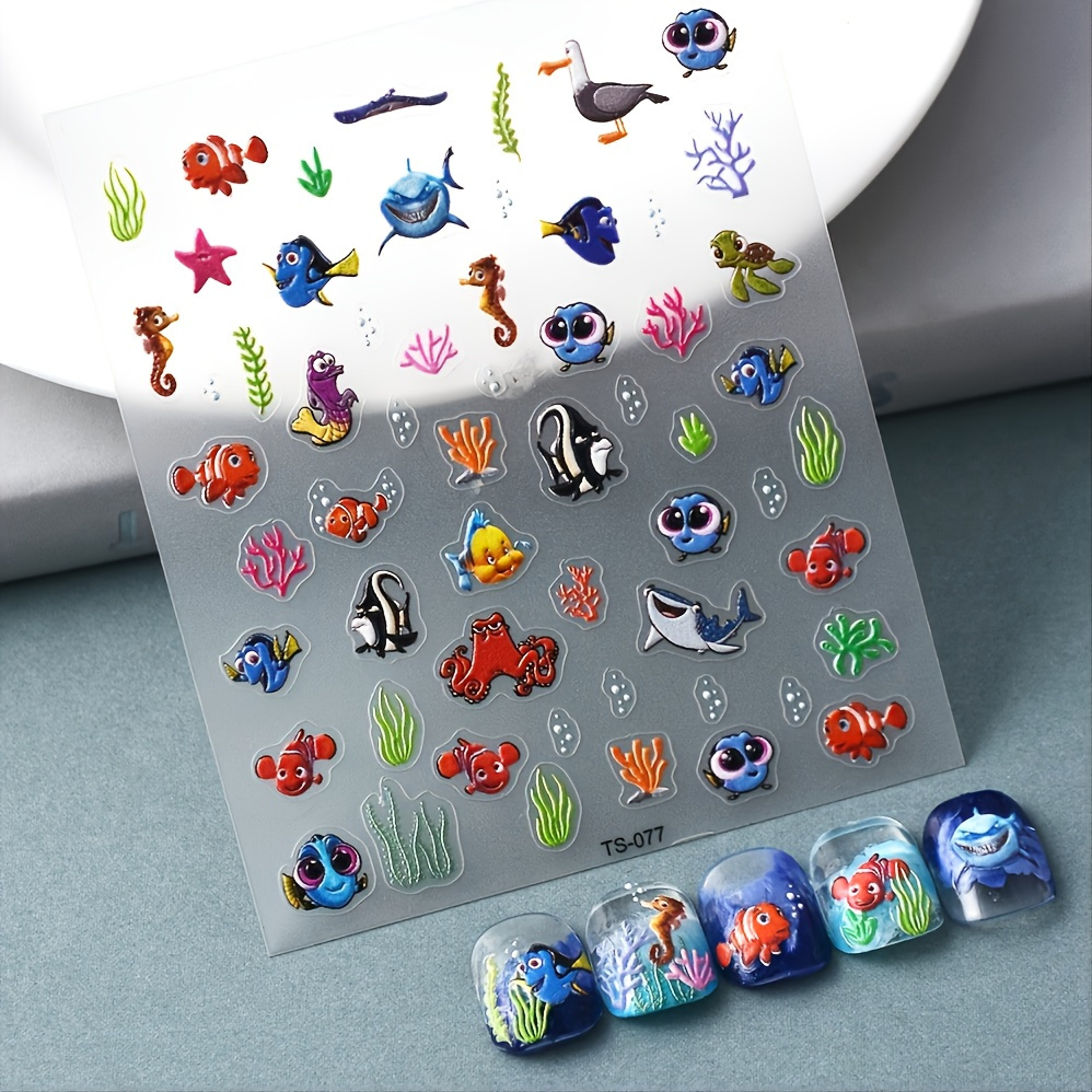 Professional Nail Decals Temu