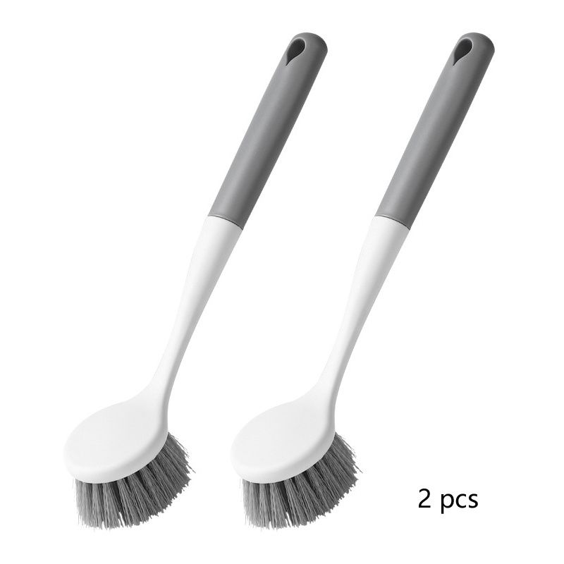 2pcs Dish Brush, Dish Brush With Handle-kitchen Dish Brushes For Washing  Dishes, Scrub Brush For Pans, Pots, Kitchen Sink Cleaning | Free Shipping  For New Users | Temu