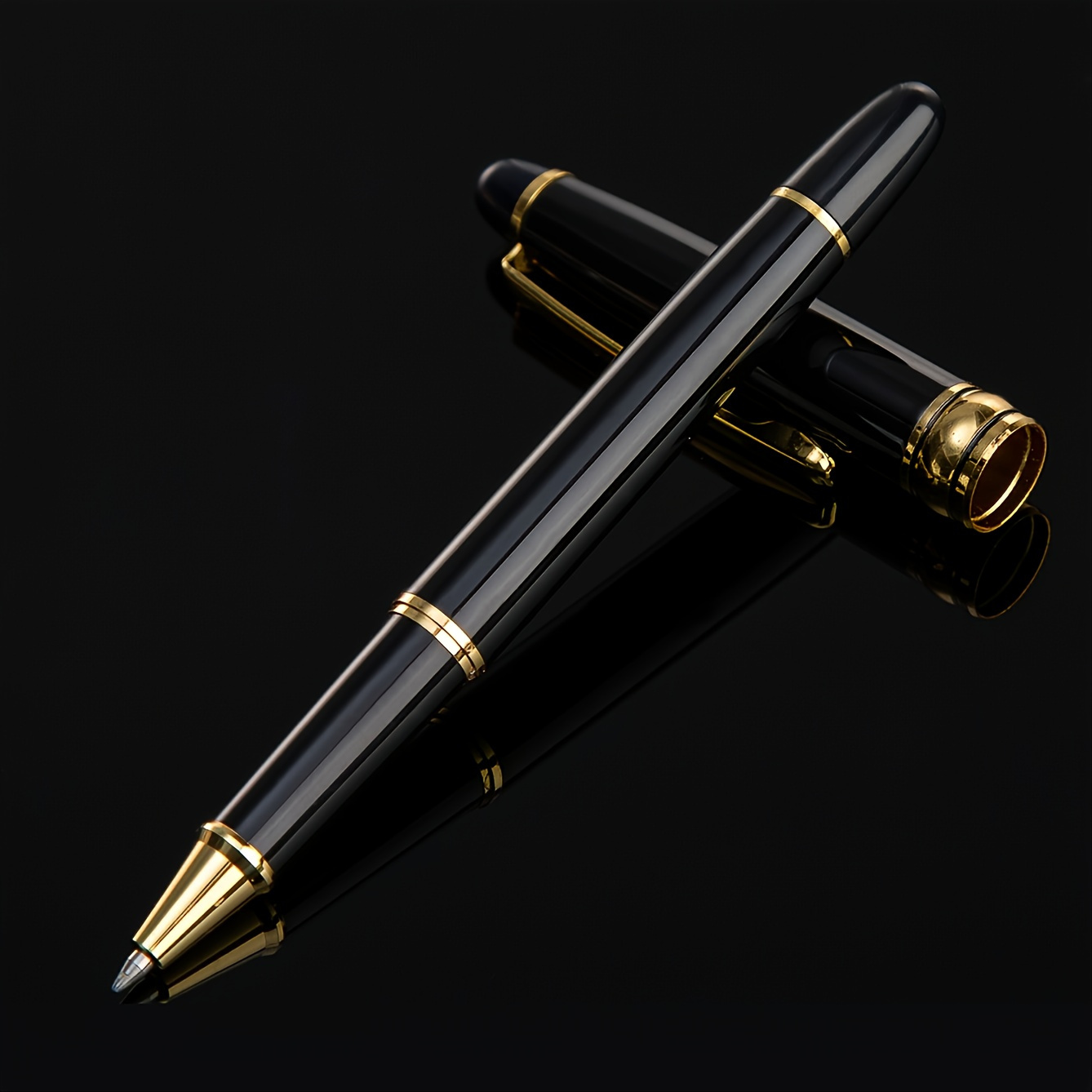 

Elevate Your Writing With This Luxurious 1pc Metal Ballpoint Pen